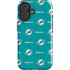 NFL Miami Dolphins Blitz Series iPhone 16 Impact Case